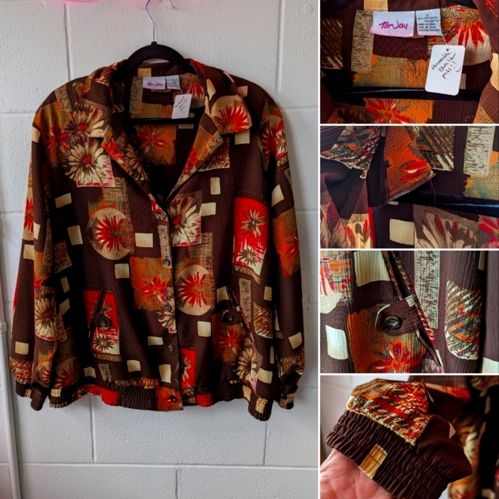 003- Vintage Tanjay Thib Jacket - Size L